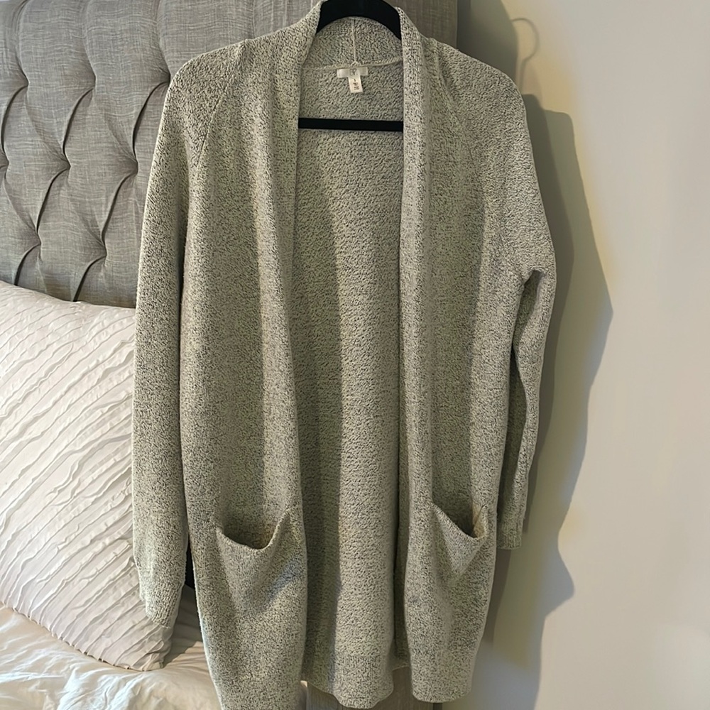 BP Grey Cardigan Sweater